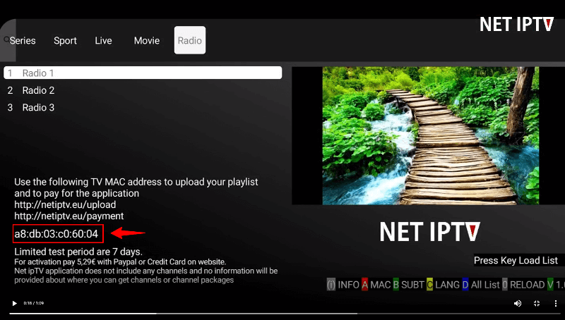 Mac Net IPTV